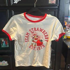 Cottage core vintage top🍓🍰🤍